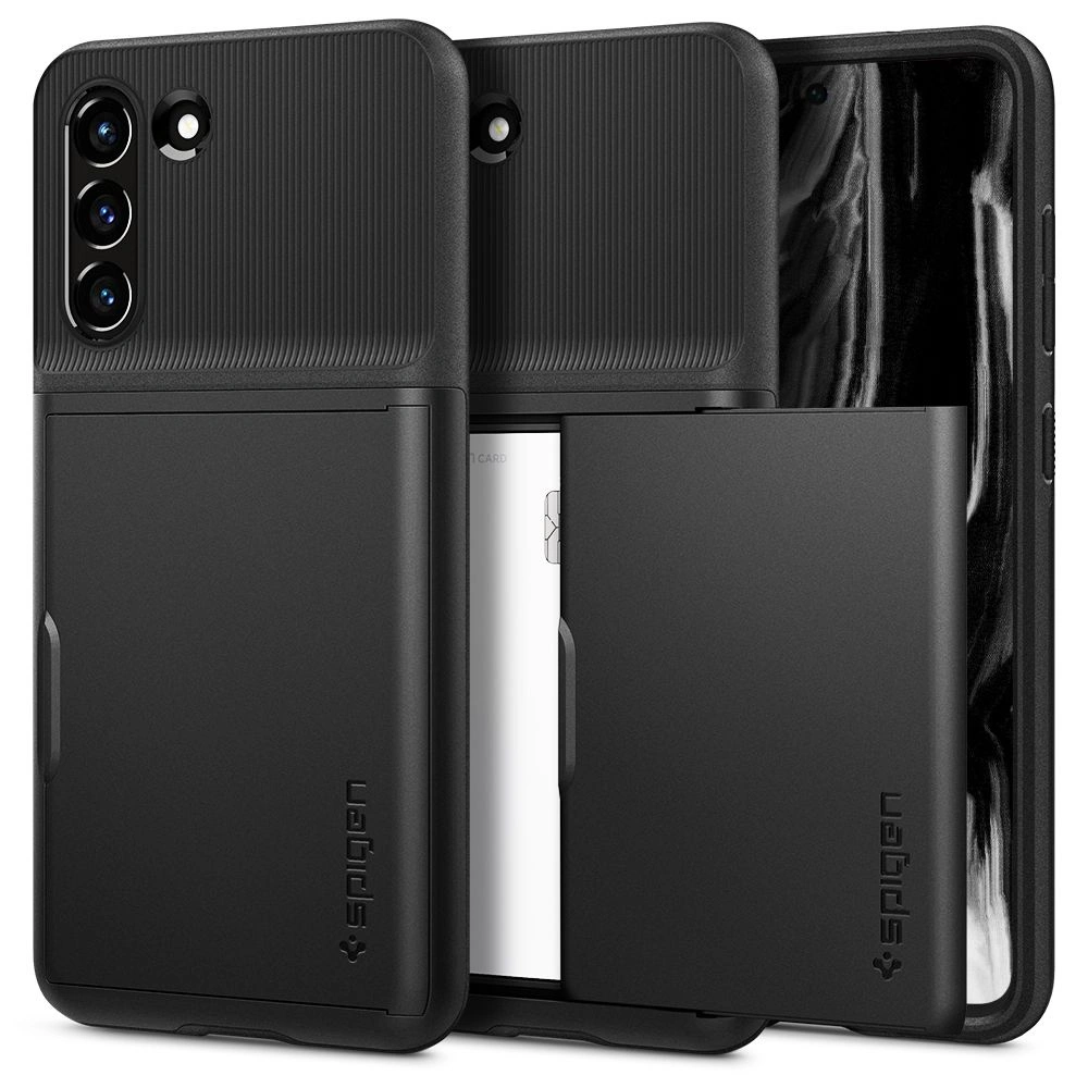 Hurtownia GSM - Etui Spigen Slim Armor CS Samsung Galaxy S21 FE černé - SPN2051BLK - {ean13} - Hurt