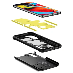Hurtownia GSM - Etui Spigen Tough Armor Samsung Galaxy S21 FE Black - SPN2052BLK - {ean13} - Hurt