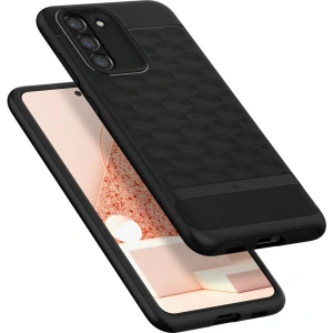 Hurtownia GSM - Etui Caseology Parallax Samsung Galaxy S21 FE Matte Black - CSL036BLK - {ean13} - Hurt