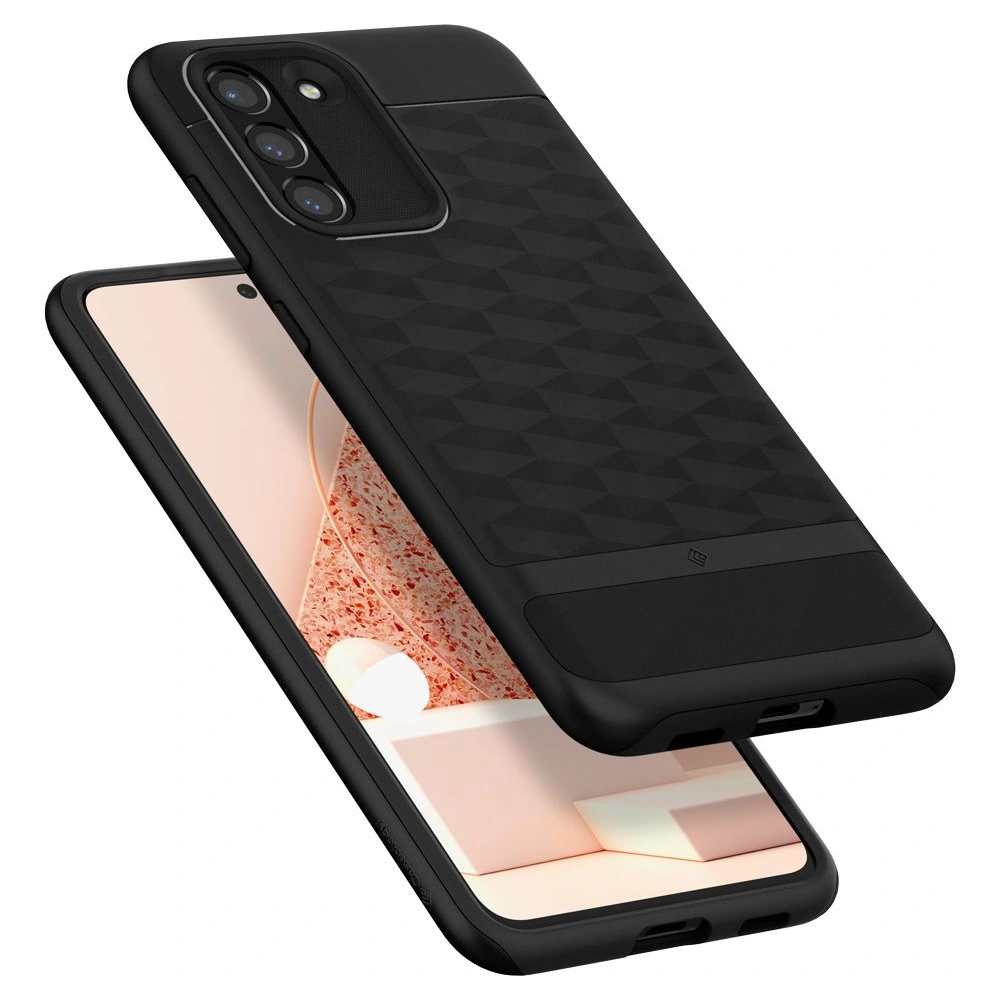 Hurtownia GSM - Etui Caseology Parallax Samsung Galaxy S21 FE Matná Černá - CSL036BLK - {ean13} - Hurt