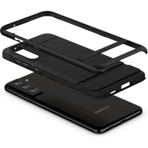 Hurtownia GSM - Etui Caseology Parallax Samsung Galaxy S21 FE Matte Black - CSL036BLK - {ean13} - Hurt