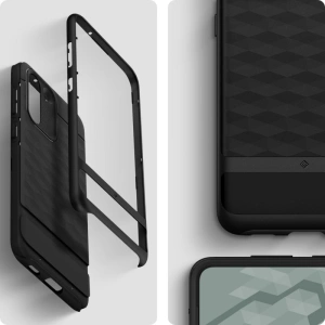 Hurtownia GSM - Etui Caseology Parallax Samsung Galaxy S21 FE Matte Black - CSL036BLK - {ean13} - Hurt