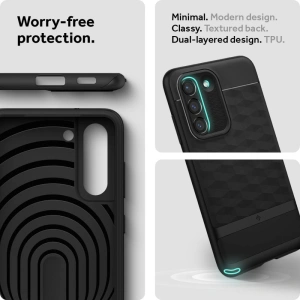 Hurtownia GSM - Etui Caseology Parallax Samsung Galaxy S21 FE Matte Black - CSL036BLK - {ean13} - Hurt