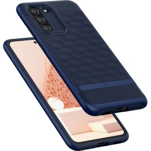 Hurtownia GSM - Etui Caseology Parallax Samsung Galaxy S21 FE Midnight Blue - CSL037MIDBLU - {ean13} - Hurt