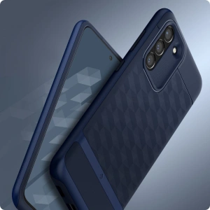 Hurtownia GSM - Etui Caseology Parallax Samsung Galaxy S21 FE Midnight Blue - CSL037MIDBLU - {ean13} - Hurt