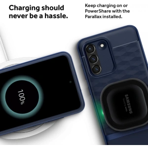 Hurtownia GSM - Etui Caseology Parallax Samsung Galaxy S21 FE Midnight Blue - CSL037MIDBLU - {ean13} - Hurt