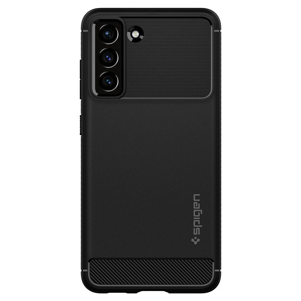 Hurtownia GSM - Etui Spigen Rugged Armor Samsung Galaxy S21 FE Matná Černá - SPN2055BLK - {ean13} - Hurt
