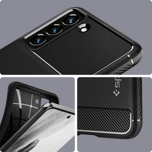 Hurtownia GSM - Etui Spigen Rugged Armor Samsung Galaxy S21 FE Matte Black - SPN2055BLK - {ean13} - Hurt