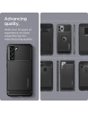 Wholesale Case Spigen Rugged Armor Samsung Galaxy S21 FE Matte Black - SPN2055BLK - {ean13} - Hurt