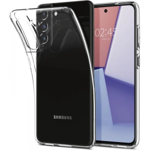 Hurtownia GSM - Etui Spigen Liquid Crystal Galaxy S21 FE Crystal Clear - SPN2055CLR - {ean13} - Hurt