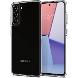 Hurtownia GSM - Etui Spigen Liquid Crystal Galaxy S21 FE Crystal Clear - SPN2055CLR - {ean13} - Hurt