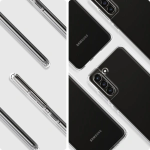 Hurtownia GSM - Etui Spigen Liquid Crystal Galaxy S21 FE Crystal Clear - SPN2055CLR - {ean13} - Hurt