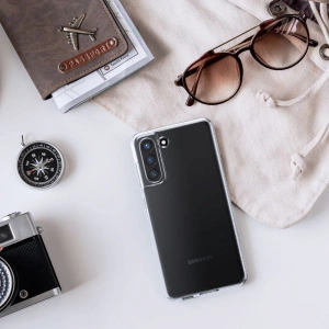 Hurtownia GSM - Etui Spigen Liquid Crystal Galaxy S21 FE Crystal Clear - SPN2055CLR - {ean13} - Hurt