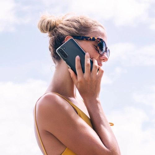 Etui Spigen Liquid Crystal Galaxy S21 FE Crystal Clear