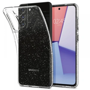 Hurtownia GSM - Etui Spigen Liquid Crystal Galaxy S21 FE Glitter Crystal - SPN2057GLTR - {ean13} - Hurt