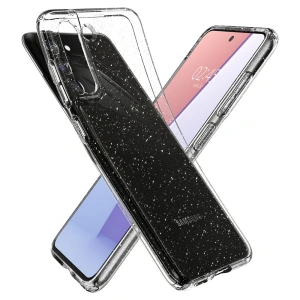 Hurtownia GSM - Etui Spigen Liquid Crystal Galaxy S21 FE Glitter Crystal - SPN2057GLTR - {ean13} - Hurt