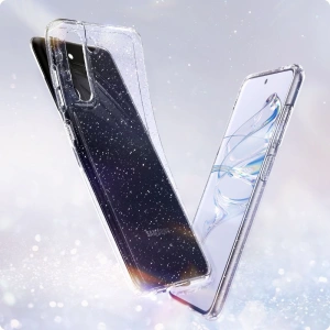 Hurtownia GSM - Etui Spigen Liquid Crystal Galaxy S21 FE Glitter Crystal - SPN2057GLTR - {ean13} - Hurt