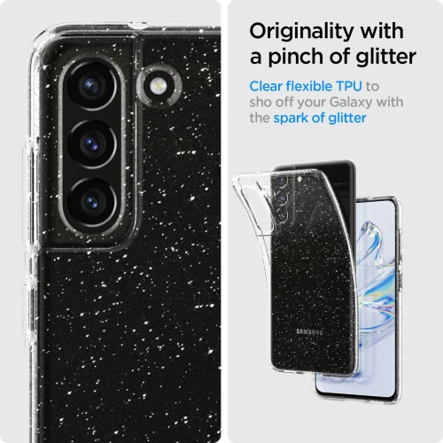 Etui Spigen Liquid Crystal Galaxy S21 FE Glitter Crystal