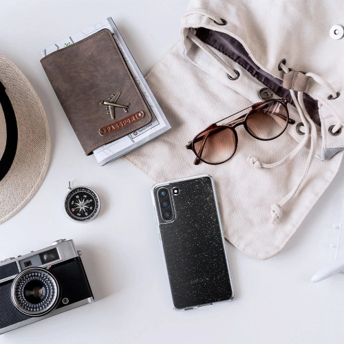 Etui Spigen Liquid Crystal Galaxy S21 FE Glitter Crystal