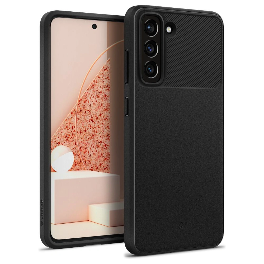 Hurtownia GSM - Etui Caseology Vault Samsung Galaxy S21 FE Matná Černá - CSL038BLK - {ean13} - Hurt