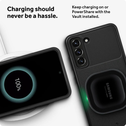 Etui Caseology Vault Samsung Galaxy S21 FE Matte Black