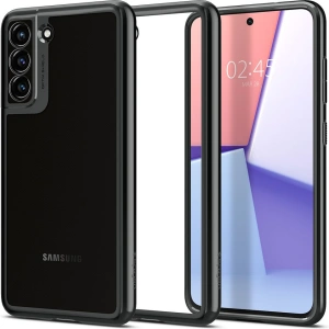 Etui Spigen Optik Crystal Samsung Galaxy S21 FE Chrome Grey