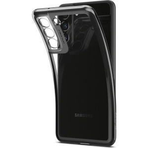 Hurtownia GSM - Etui Spigen Optik Crystal Samsung Galaxy S21 FE Chrome Grey - SPN2059GRY - {ean13} - Hurt