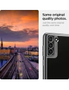 Hurtownia GSM - Etui Spigen Optik Crystal Samsung Galaxy S21 FE Chrome Grey - SPN2059GRY - {ean13} - Hurt