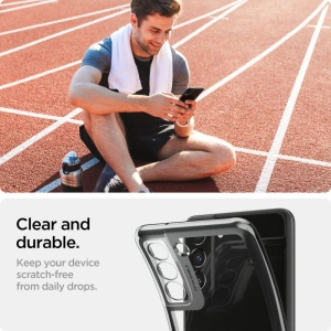Hurtownia GSM - Etui Spigen Optik Crystal Samsung Galaxy S21 FE Chrome Grey - SPN2059GRY - {ean13} - Hurt