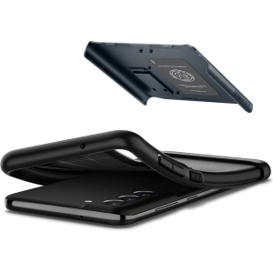 Hurtownia GSM - Etui Spigen Slim Armor Samsung Galaxy S21 FE Metal Slate - SPN2060SLATE - {ean13} - Hurt