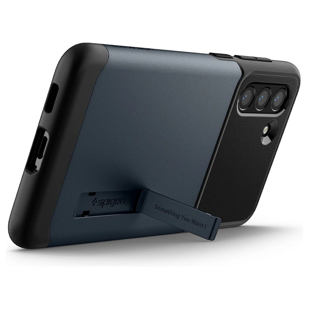 Hurtownia GSM - Etui Spigen Slim Armor Samsung Galaxy S21 FE Metal Slate - SPN2060SLATE - {ean13} - Hurt