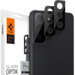 Hurtownia GSM - Szkło hartowane na aparat Spigen Optik Camera Lens Samsung Galaxy S21 FE Black [2 PACK] - SPN2061BLK - {ean13} - Hurt