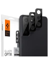 Szkło hartowane na aparat Spigen Optik Camera Lens Samsung Galaxy S21 FE Black [2 PACK]