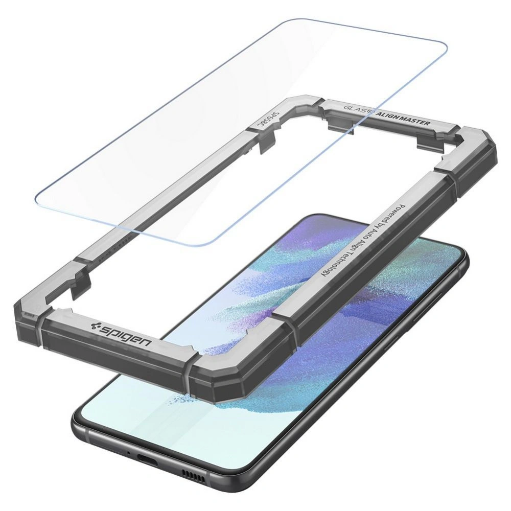 Hurtownia GSM - Szkło hartowane Spigen AlignMaster Glas.tr Samsung Galaxy S21 FE [2 PACK] - SPN2062 - {ean13} - Hurt