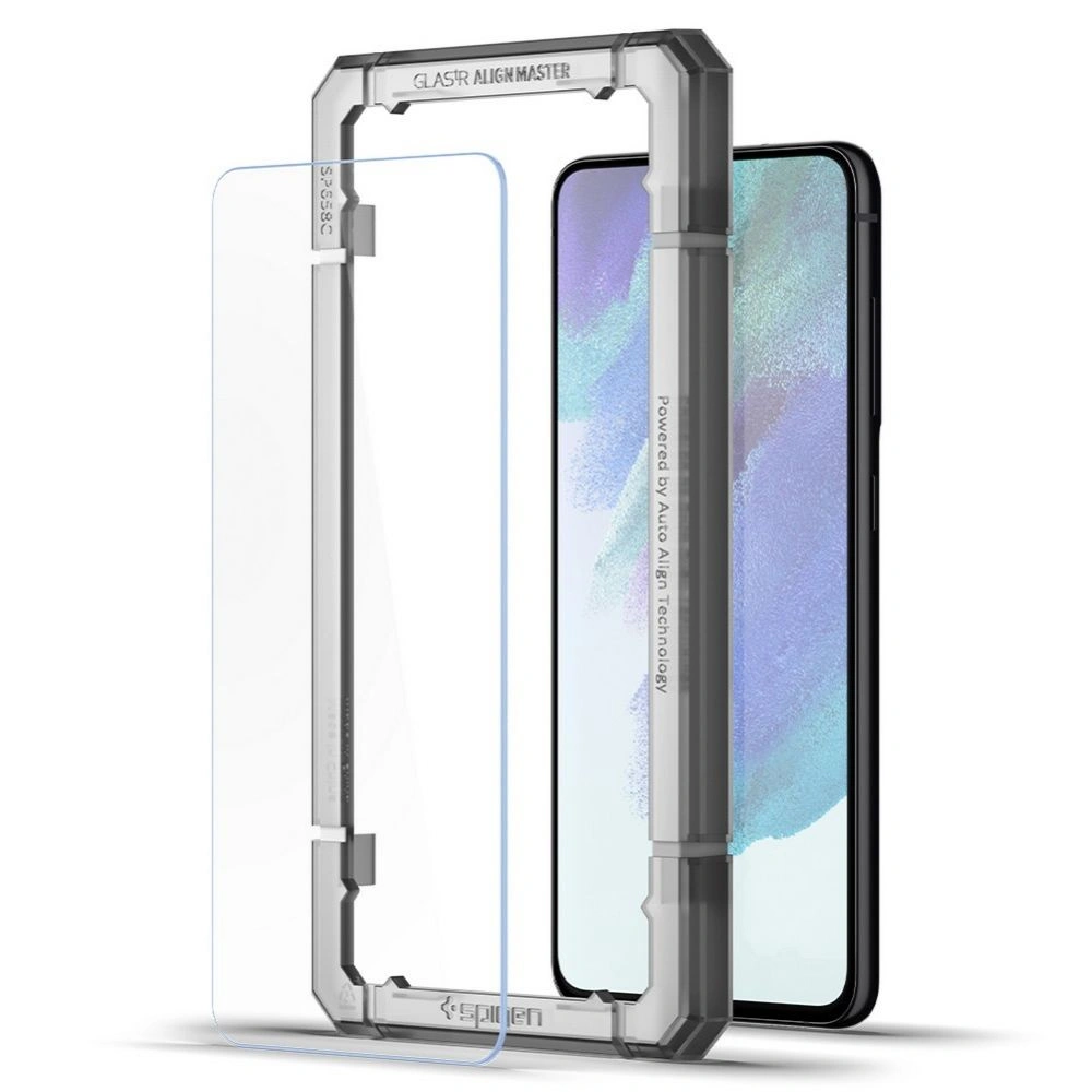 Hurtownia GSM - Tvrdé sklo Spigen AlignMaster Glas.tr Samsung Galaxy S21 FE [2 PACK] - SPN2062 - {ean13} - Hurt