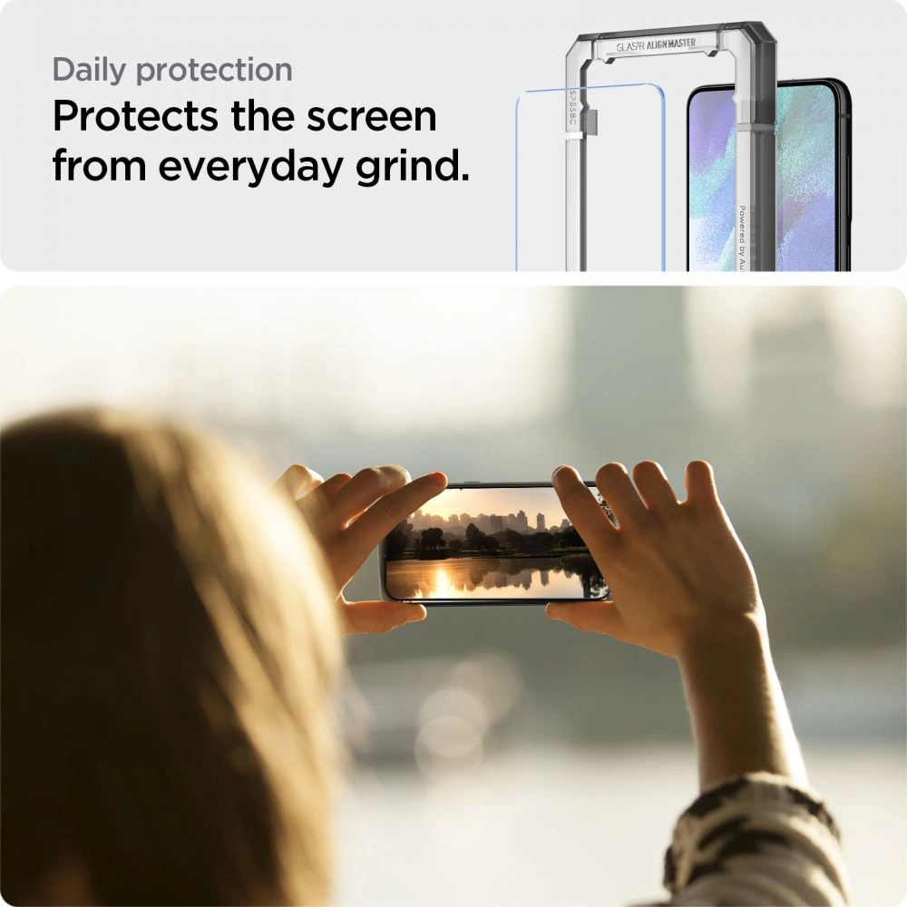 Hurtownia GSM - Szkło hartowane Spigen AlignMaster Glas.tr Samsung Galaxy S21 FE [2 PACK] - SPN2062 - {ean13} - Hurt