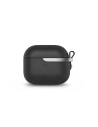 Hurtownia GSM - Etui Moshi Pebbo Luxe Apple AirPods 3 s odnímatelným zápěstním páskem (Charcoal Black) - MOSH208BLK - {ean13} - Hurt