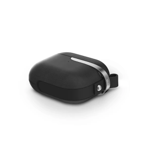 Wholesale Moshi Pebbo Luxe Case Apple AirPods 3 with Detachable Wrist Strap - Charcoal Black - MOSH208BLK - {ean13} - Hurt