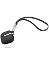Hurtownia GSM - Etui Moshi Pebbo Luxe Apple AirPods 3 z odpinanym paskiem na rękę (Charcoal Black) - MOSH208BLK - {ean13} - Hurt