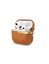 Hurtownia GSM - Etui Moshi Pebbo Luxe Apple AirPods 3 z odpinanym paskiem na rękę (Caramel Brown) - MOSH209BR - {ean13} - Hurt