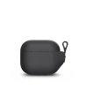 Etui Moshi Pebbo Apple AirPods 3 s odnímatelným poutkem na ruku (Shadow Black)