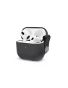 Hurtownia GSM - Etui Moshi Pebbo Apple AirPods 3 z odpinanym paskiem na rękę (Shadow Black) - MOSH210BLK - {ean13} - Hurt