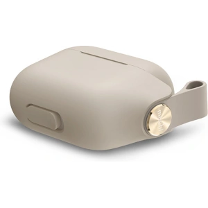Wholesale Moshi Pebbo Case Apple AirPods 3 with Detachable Wrist Strap and LintGuard™ Protection - Savanna Beige - MOSH211SAVBEI - {ean13} - Hurt