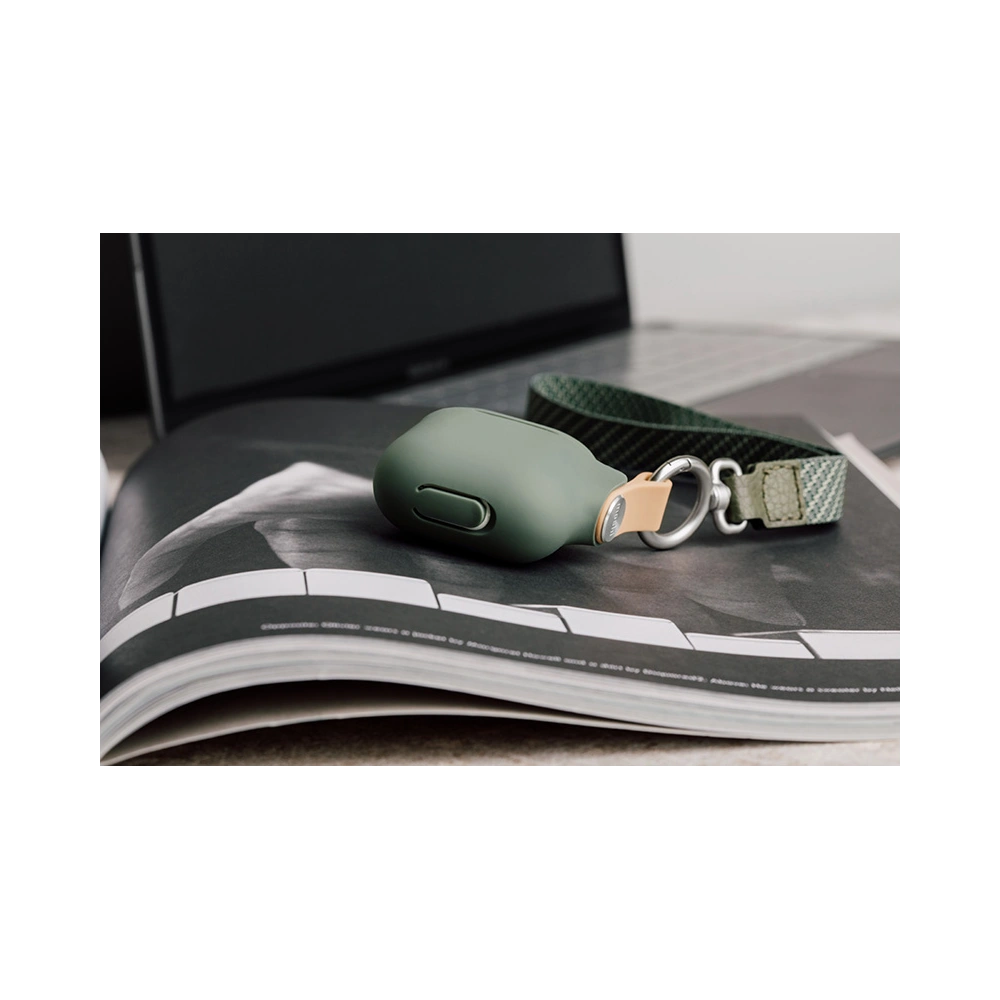 Hurtownia GSM - Etui Moshi Pebbo Apple AirPods 3 s odnímatelným poutkem na ruku (Mint Green) - MOSH212GRN - {ean13} - Hurt