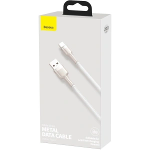 Kabel USB do USB-C Baseus Cafule, 66W, 2m (biały)