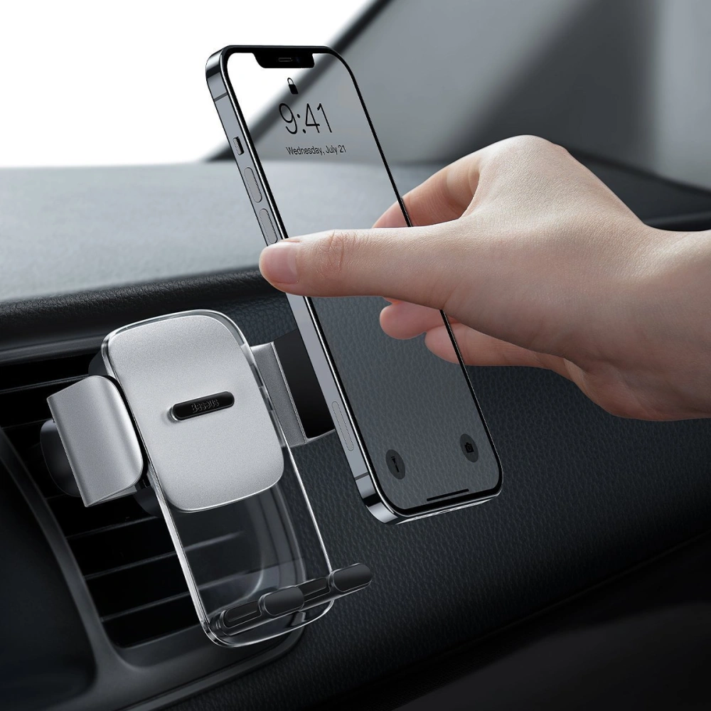 Wholesale Baseus Easy Control Clamp car mount air vent / cockpit (gray) - BSU3018GRY - {ean13} - Hurt