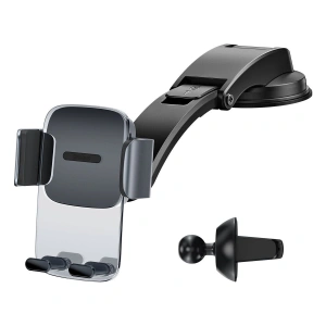 Hurtownia GSM - Uchwyt samochodowy Baseus Easy Control Clamp do kratki / na kokpit (czarny) - BSU3019BLK - {ean13} - Hurt