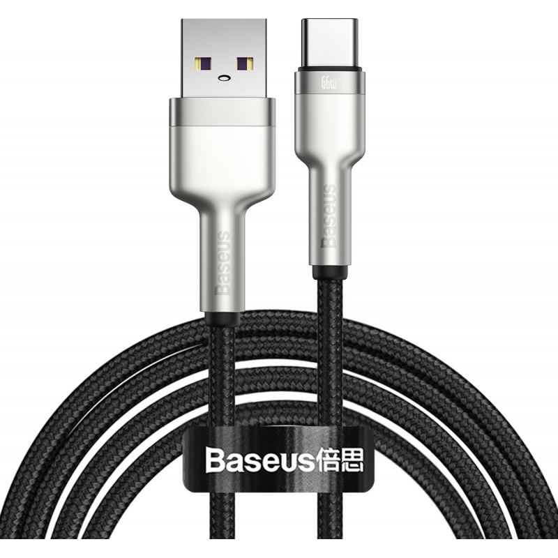 Hurtownia Baseus - 6953156209770 - BSU3020BLK - Kabel USB do USB-C Baseus Cafule, 66W, 2m (czarny) - B2B homescreen