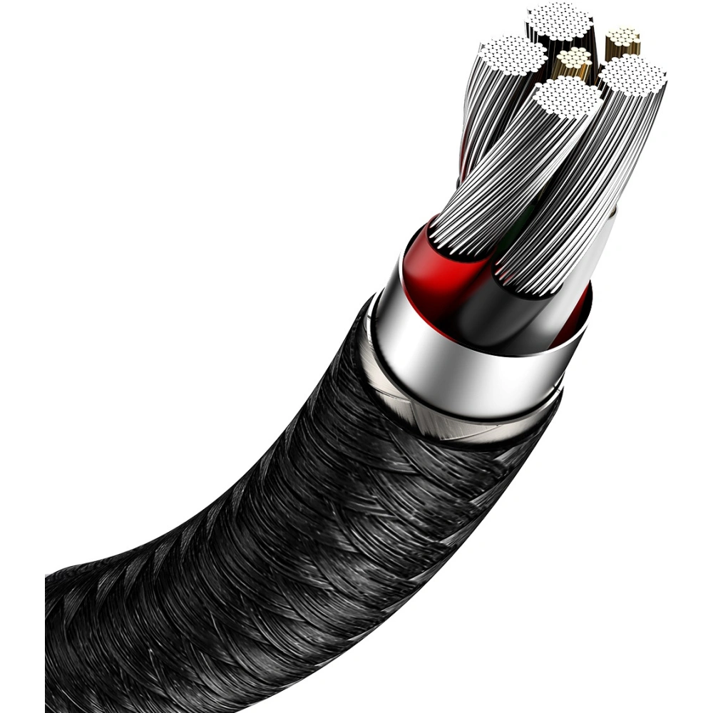 Wholesale USB do USB-C Baseus Cafule Cable, 66W, 2m (black) - BSU3020BLK - {ean13} - Hurt