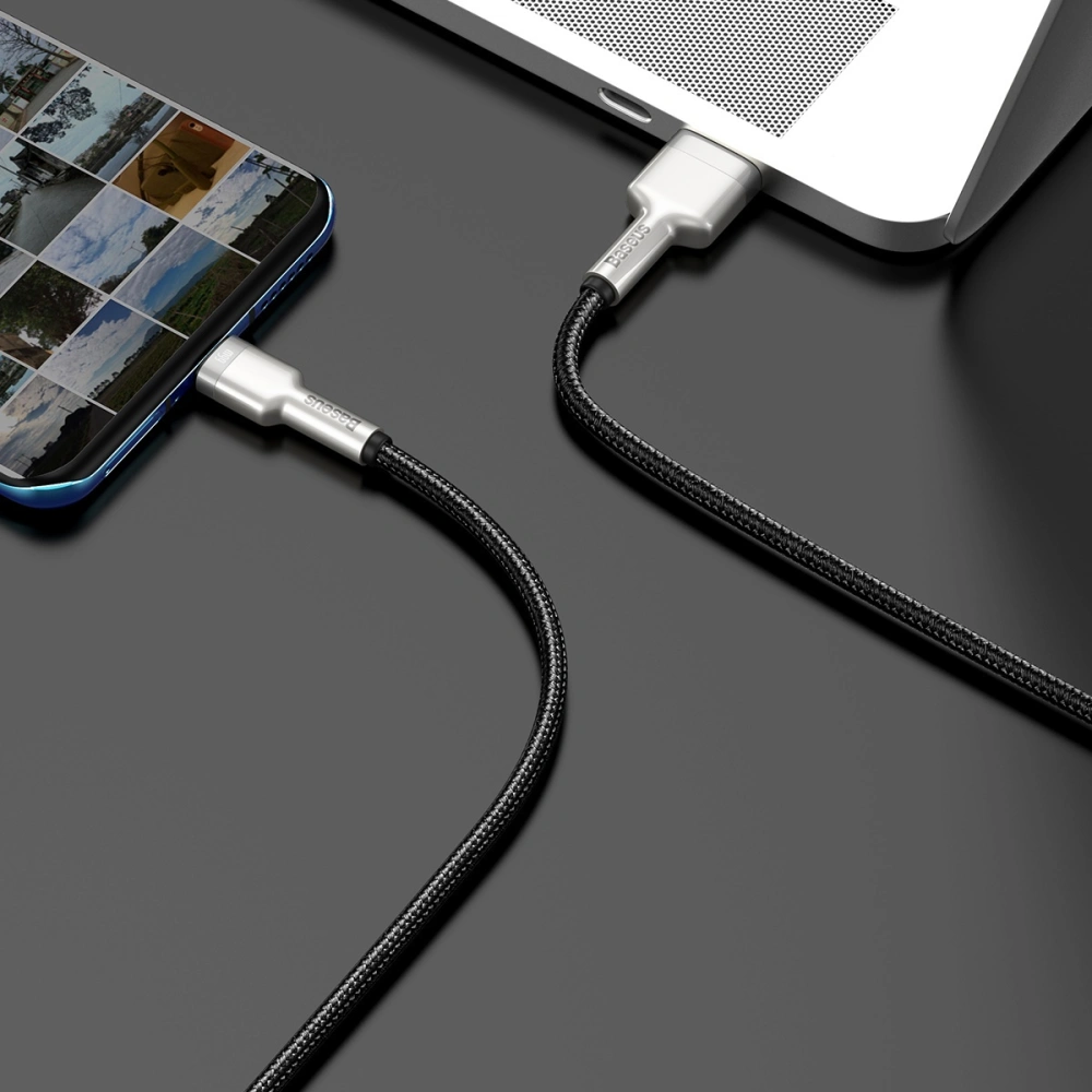 Wholesale USB do USB-C Baseus Cafule Cable, 66W, 2m (black) - BSU3020BLK - {ean13} - Hurt